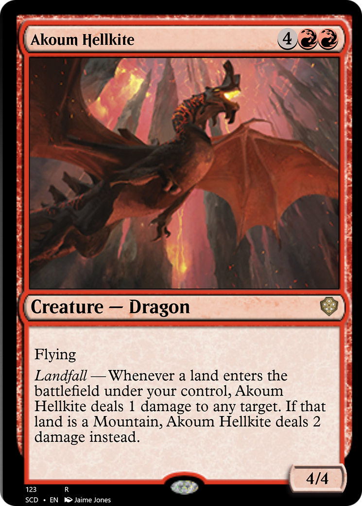 Akoum Hellkite [Starter Commander Decks] - The Mythic Store | 24h Order Processing