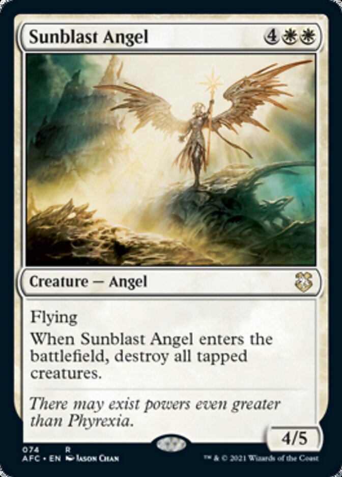 Sunblast Angel [Dungeons & Dragons: Adventures in the Forgotten Realms Commander] - The Mythic Store | 24h Order Processing