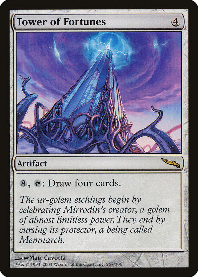 Tower of Fortunes [Mirrodin] - The Mythic Store | 24h Order Processing