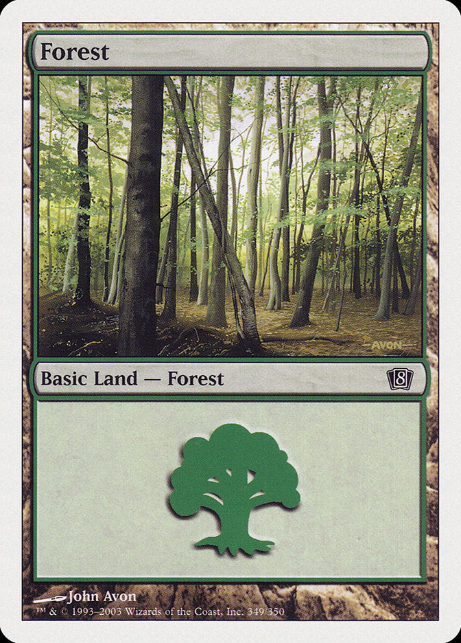 Forest (349) [Eighth Edition] - The Mythic Store | 24h Order Processing