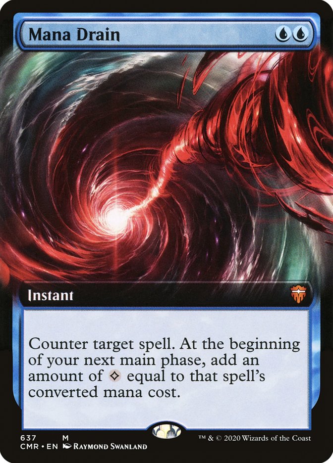 Mana Drain (Extended Art) [Commander Legends] - The Mythic Store | 24h Order Processing
