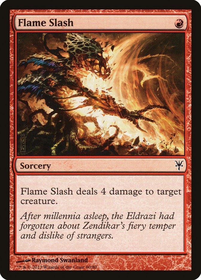 Flame Slash [Duel Decks: Sorin vs. Tibalt] - The Mythic Store | 24h Order Processing
