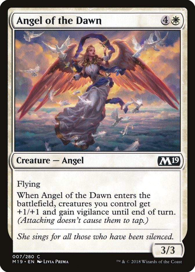 Angel of the Dawn [Core Set 2019] - The Mythic Store | 24h Order Processing