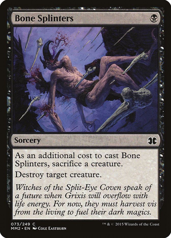 Bone Splinters [Modern Masters 2015] - The Mythic Store | 24h Order Processing