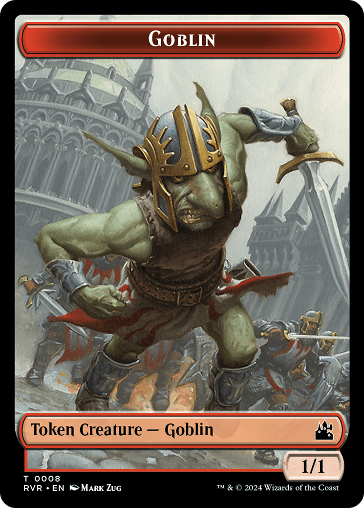 Goblin (0008) // Zombie Double-Sided Token [Ravnica Remastered Tokens] - The Mythic Store | 24h Order Processing