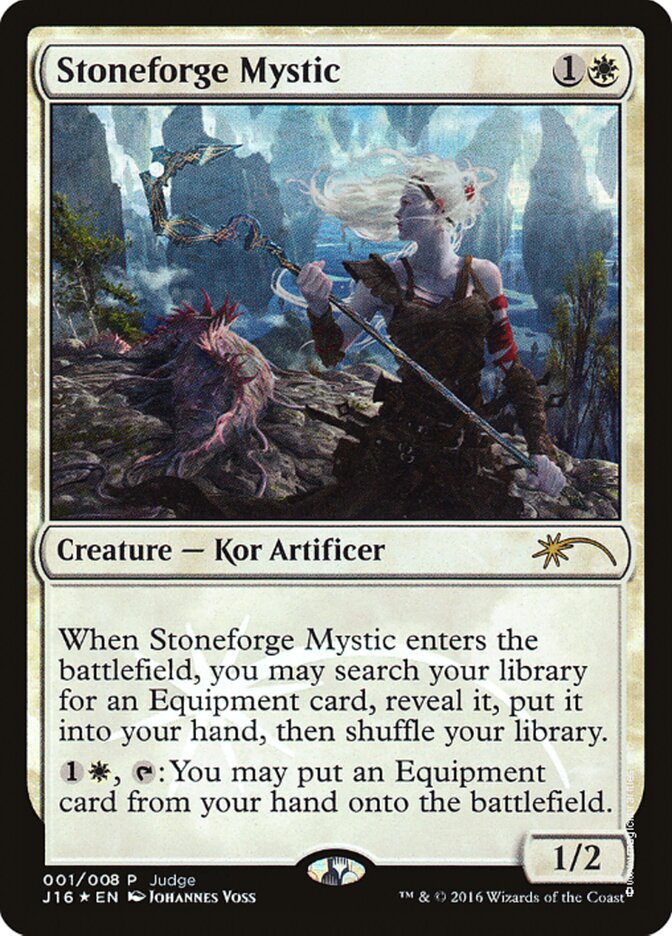 Stoneforge Mystic [Judge Gift Cards 2016] - The Mythic Store | 24h Order Processing
