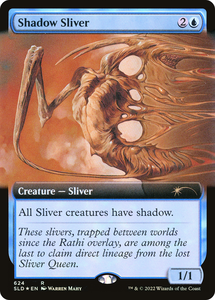 Shadow Sliver (Extended Art) [Secret Lair Drop Promos] - The Mythic Store | 24h Order Processing