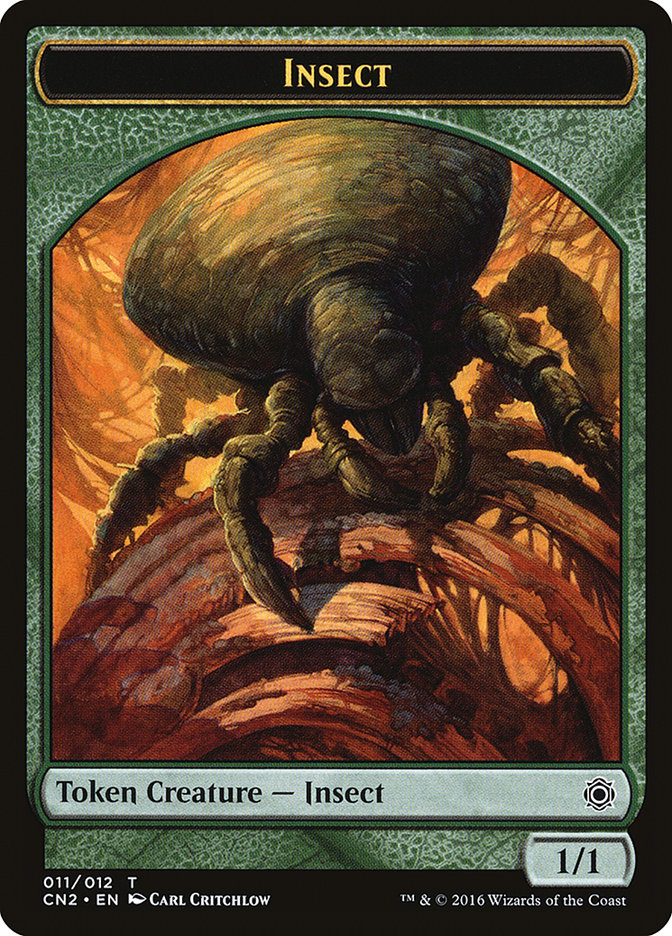 Insect Token [Conspiracy: Take the Crown Tokens] - The Mythic Store | 24h Order Processing