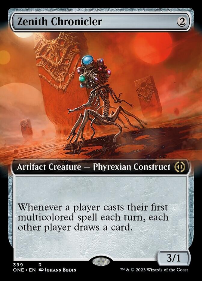 Zenith Chronicler (Extended Art) [Phyrexia: All Will Be One] - The Mythic Store | 24h Order Processing