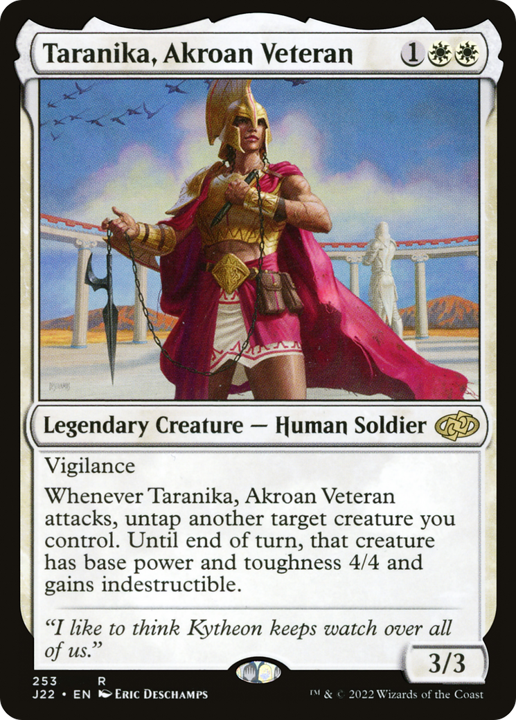 Taranika, Akroan Veteran [Jumpstart 2022] - The Mythic Store | 24h Order Processing