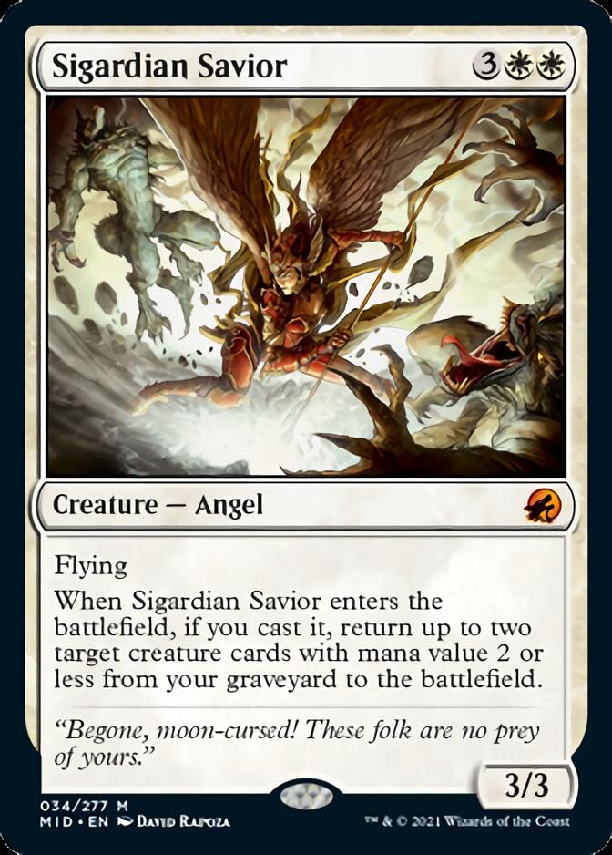 Sigardian Savior [Innistrad: Midnight Hunt] - The Mythic Store | 24h Order Processing