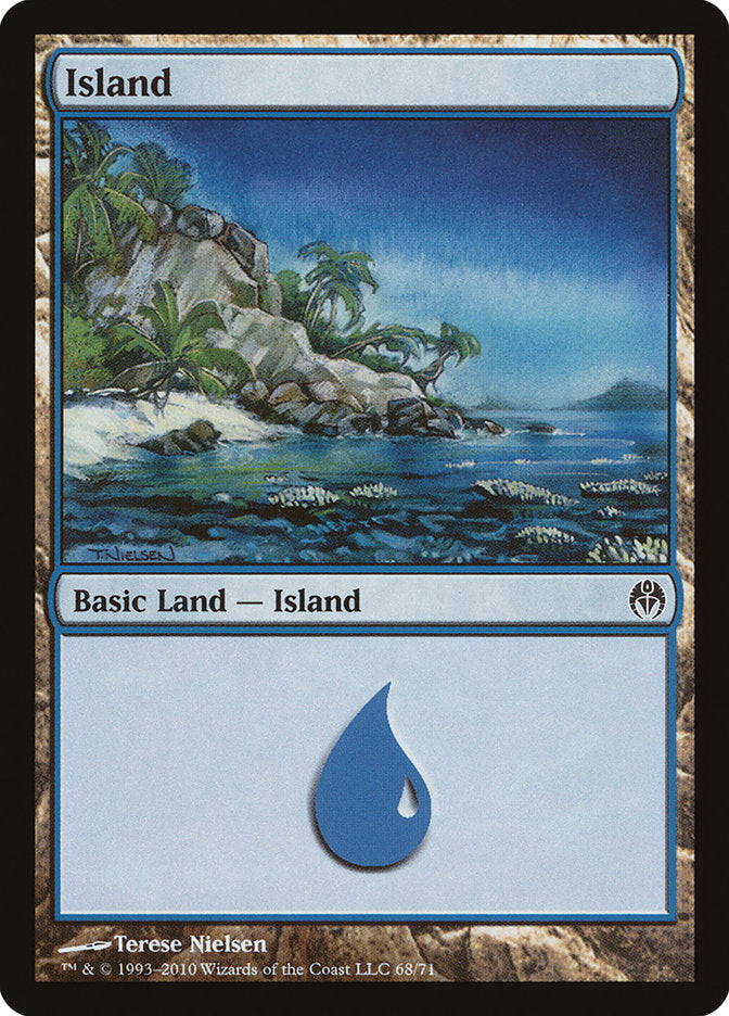 Island (68) [Duel Decks: Phyrexia vs. the Coalition] - The Mythic Store | 24h Order Processing