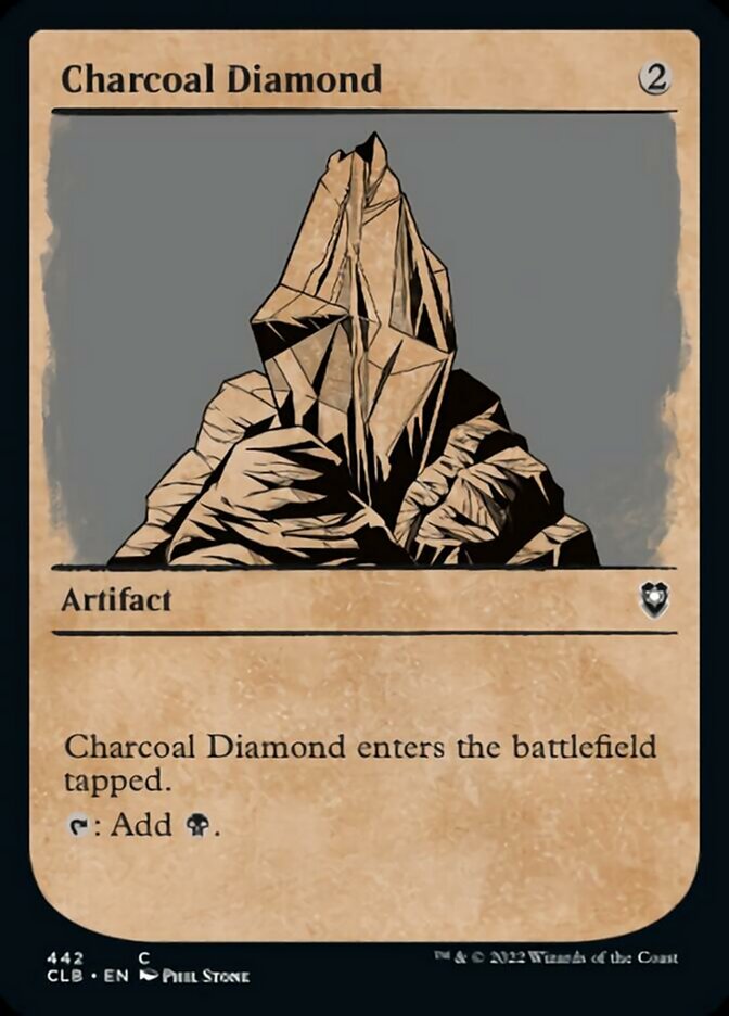 Charcoal Diamond (Showcase) [Commander Legends: Battle for Baldur's Gate] - The Mythic Store | 24h Order Processing