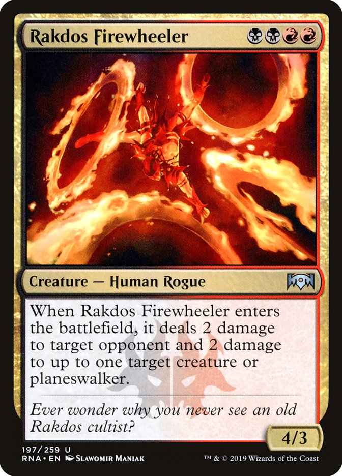 Rakdos Firewheeler [Ravnica Allegiance] - The Mythic Store | 24h Order Processing