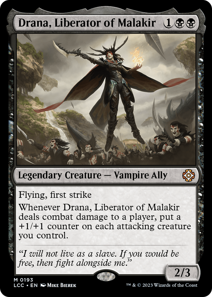 Drana, Liberator of Malakir [The Lost Caverns of Ixalan Commander] - The Mythic Store | 24h Order Processing