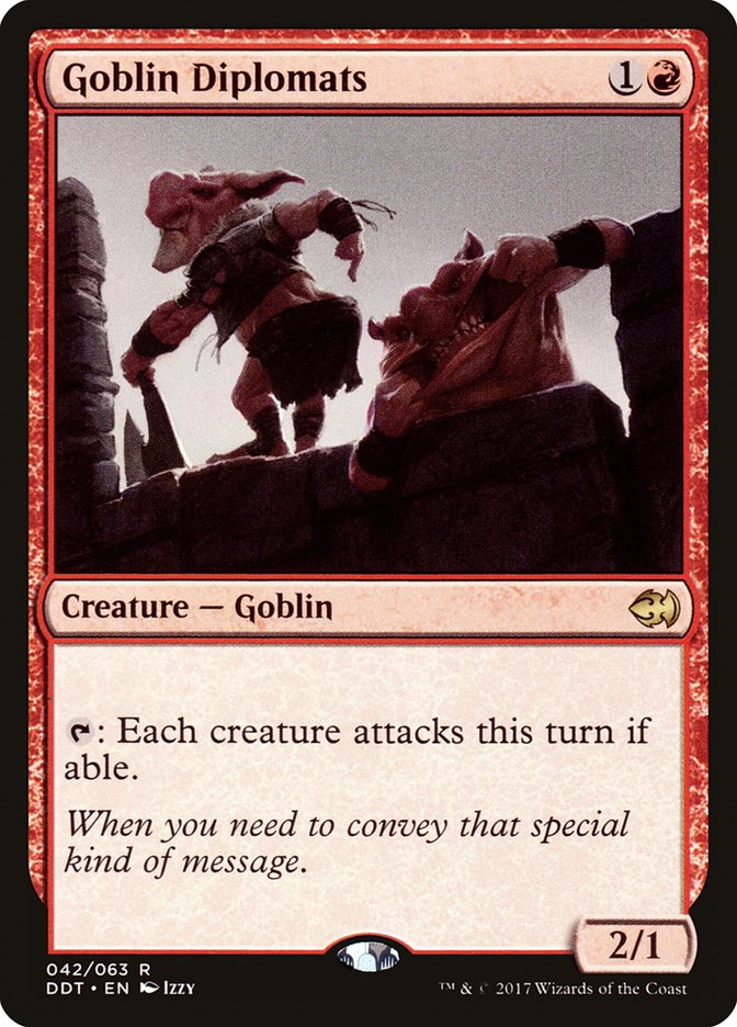 Goblin Diplomats [Duel Decks: Merfolk vs. Goblins] - The Mythic Store | 24h Order Processing