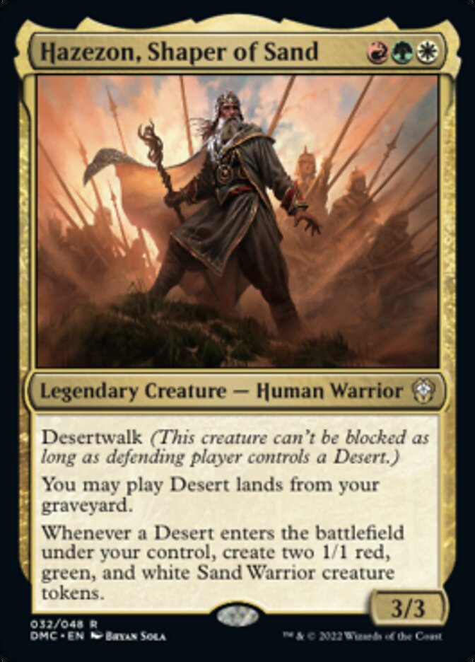 Hazezon, Shaper of Sand [Dominaria United Commander] - The Mythic Store | 24h Order Processing