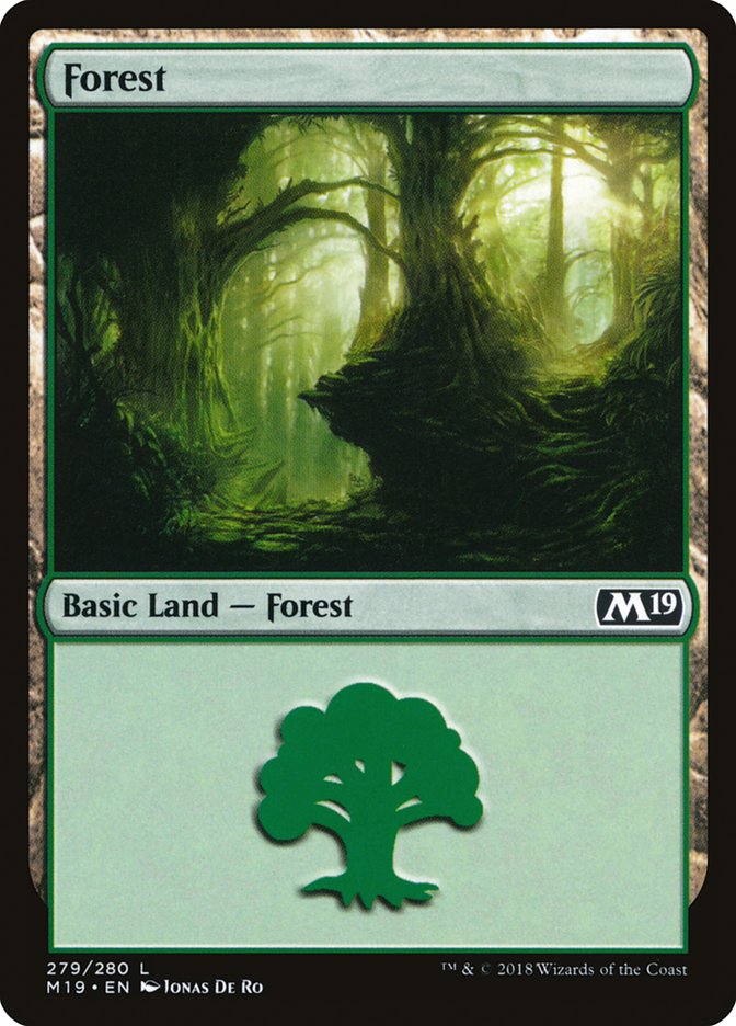 Forest (279) [Core Set 2019] - The Mythic Store | 24h Order Processing