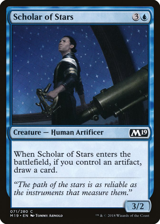 Scholar of Stars [Core Set 2019] - The Mythic Store | 24h Order Processing