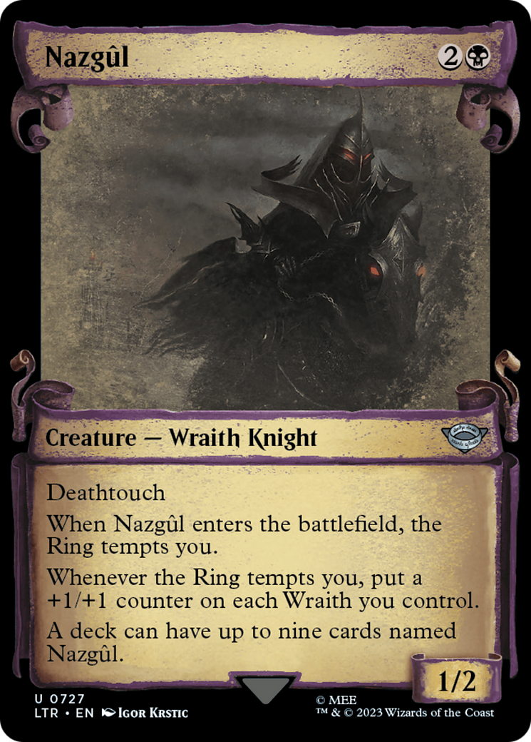 Nazgul (0727) [The Lord of the Rings: Tales of Middle-Earth Showcase Scrolls] - The Mythic Store | 24h Order Processing