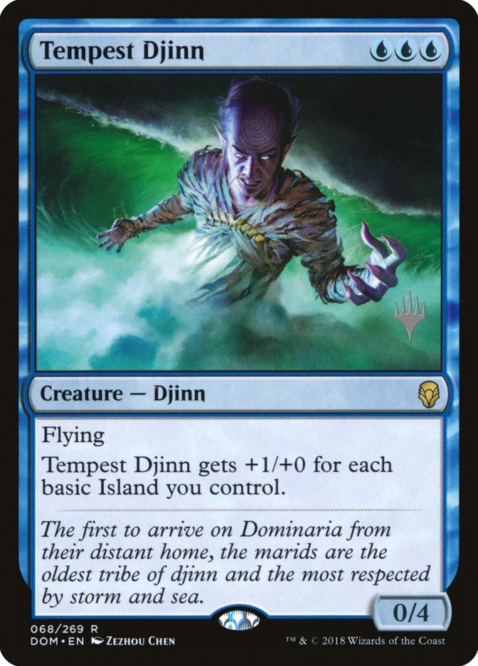 Tempest Djinn (Promo Pack) [Dominaria Promos] - The Mythic Store | 24h Order Processing