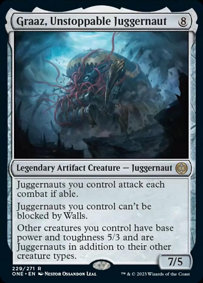 Graaz, Unstoppable Juggernaut [Phyrexia: All Will Be One] - The Mythic Store | 24h Order Processing