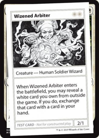 Wizened Arbiter (2021 Edition) [Mystery Booster Playtest Cards] - The Mythic Store | 24h Order Processing