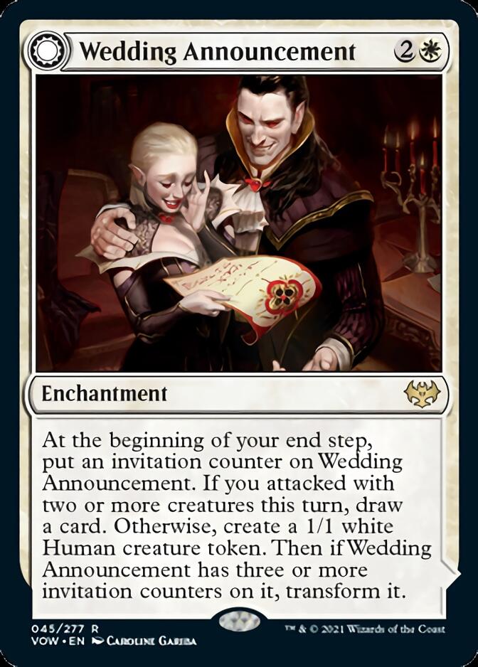 Wedding Announcement // Wedding Festivity [Innistrad: Crimson Vow] - The Mythic Store | 24h Order Processing
