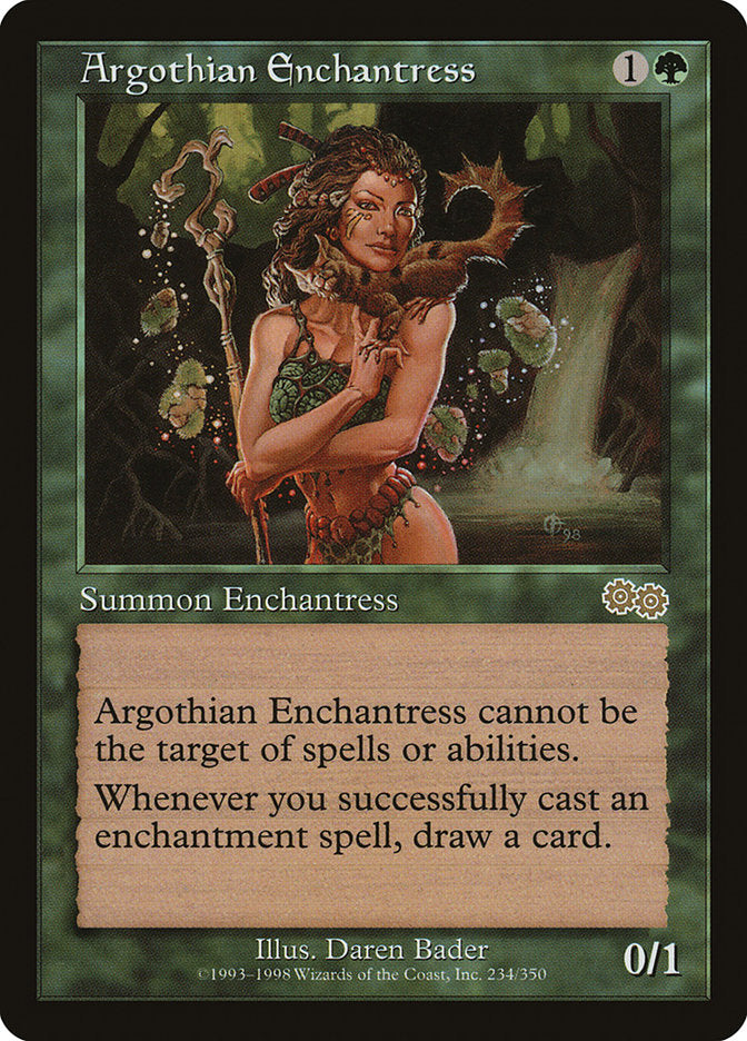 Argothian Enchantress [Urza's Saga] - The Mythic Store | 24h Order Processing