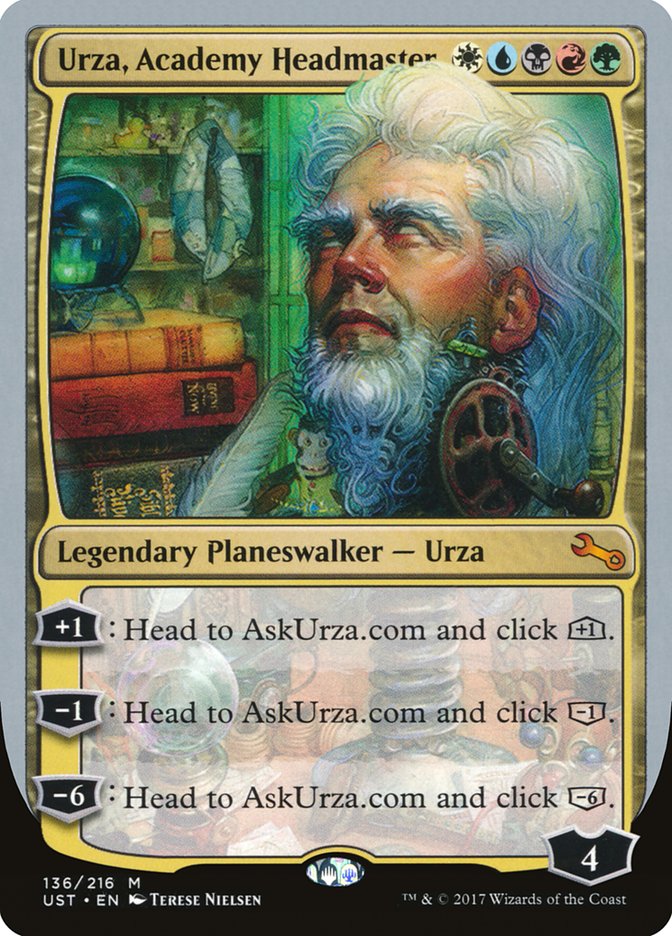 Urza, Academy Headmaster [Unstable] - The Mythic Store | 24h Order Processing