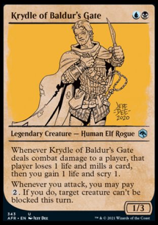 Krydle of Baldur's Gate (Showcase) [Dungeons & Dragons: Adventures in the Forgotten Realms] - The Mythic Store | 24h Order Processing