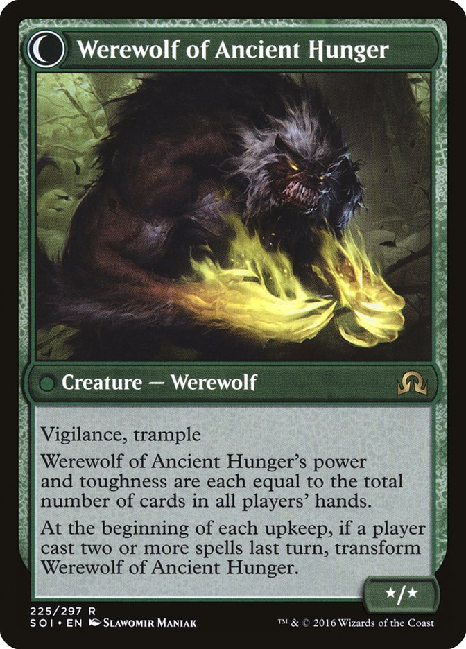 Sage of Ancient Lore // Werewolf of Ancient Hunger [Shadows over Innistrad] - The Mythic Store | 24h Order Processing