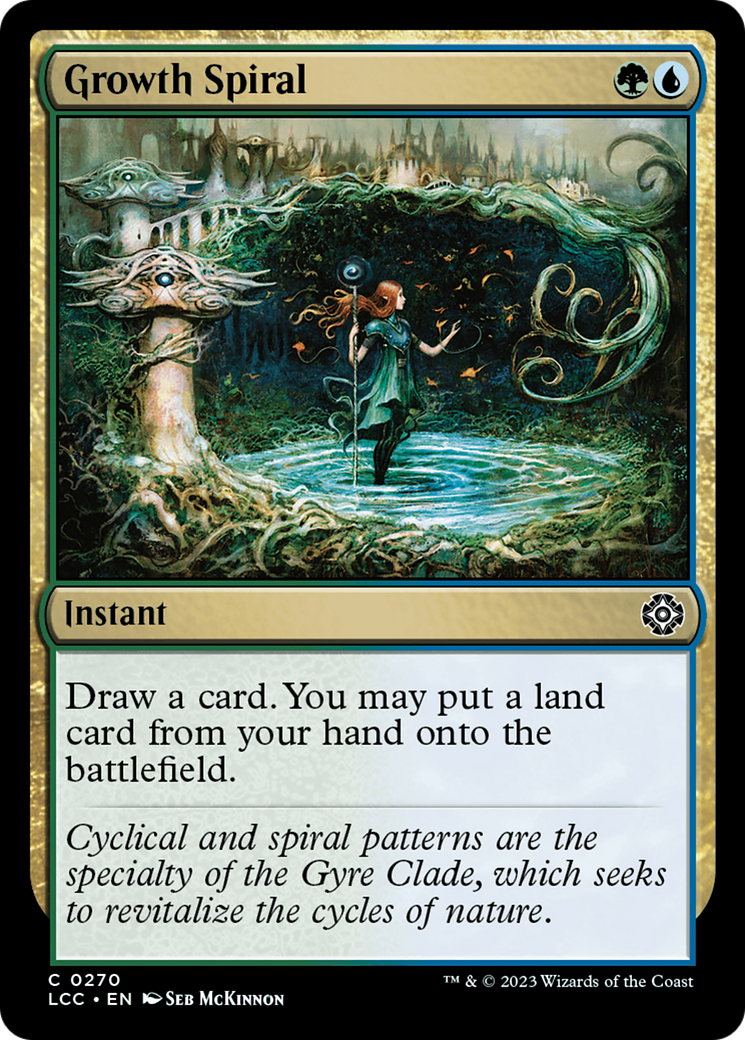 Growth Spiral [The Lost Caverns of Ixalan Commander] - The Mythic Store | 24h Order Processing