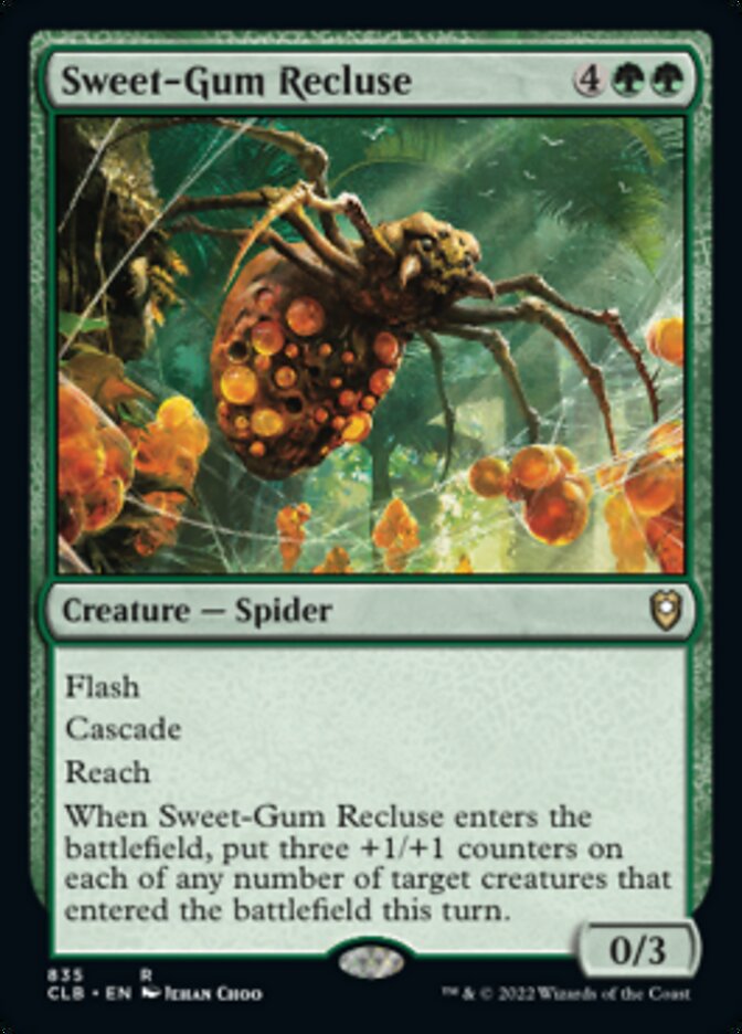 Sweet-Gum Recluse [Commander Legends: Battle for Baldur's Gate] - The Mythic Store | 24h Order Processing