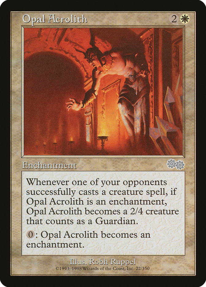 Opal Acrolith [Urza's Saga] - The Mythic Store | 24h Order Processing