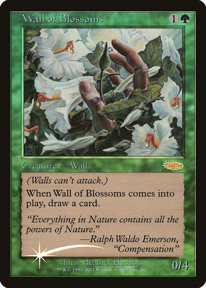 Wall of Blossoms [Friday Night Magic 2002] - The Mythic Store | 24h Order Processing