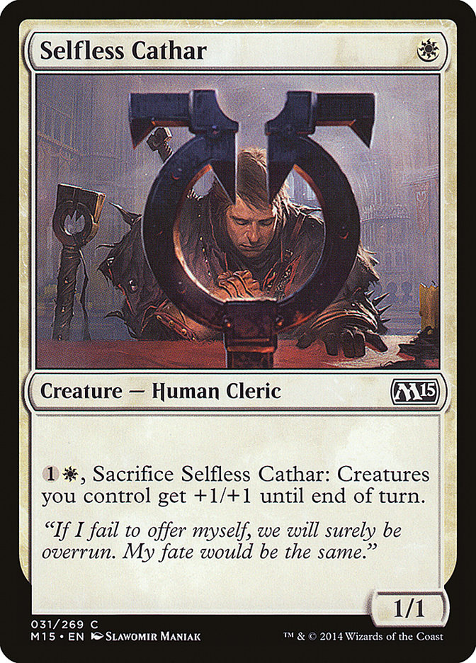 Selfless Cathar [Magic 2015] - The Mythic Store | 24h Order Processing