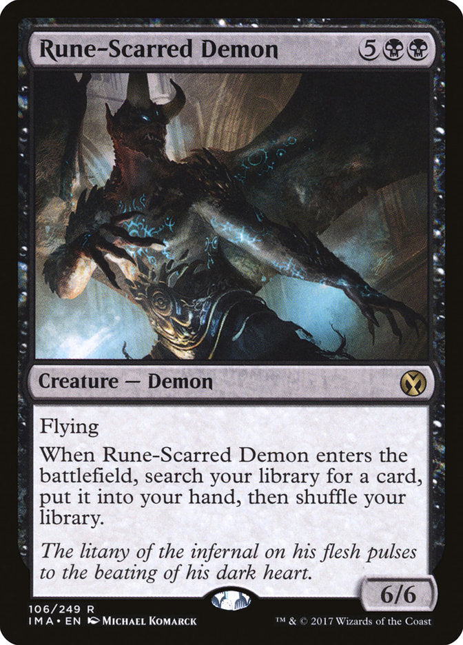 Rune-Scarred Demon [Iconic Masters] - The Mythic Store | 24h Order Processing