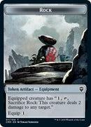 Rock // Treasure Double-sided Token [Commander Legends] - The Mythic Store | 24h Order Processing