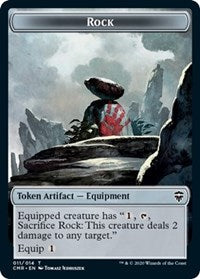 Rock // Treasure Double-sided Token [Commander Legends] - The Mythic Store | 24h Order Processing
