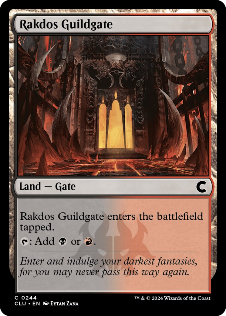 Rakdos Guildgate [Ravnica: Clue Edition] - The Mythic Store | 24h Order Processing