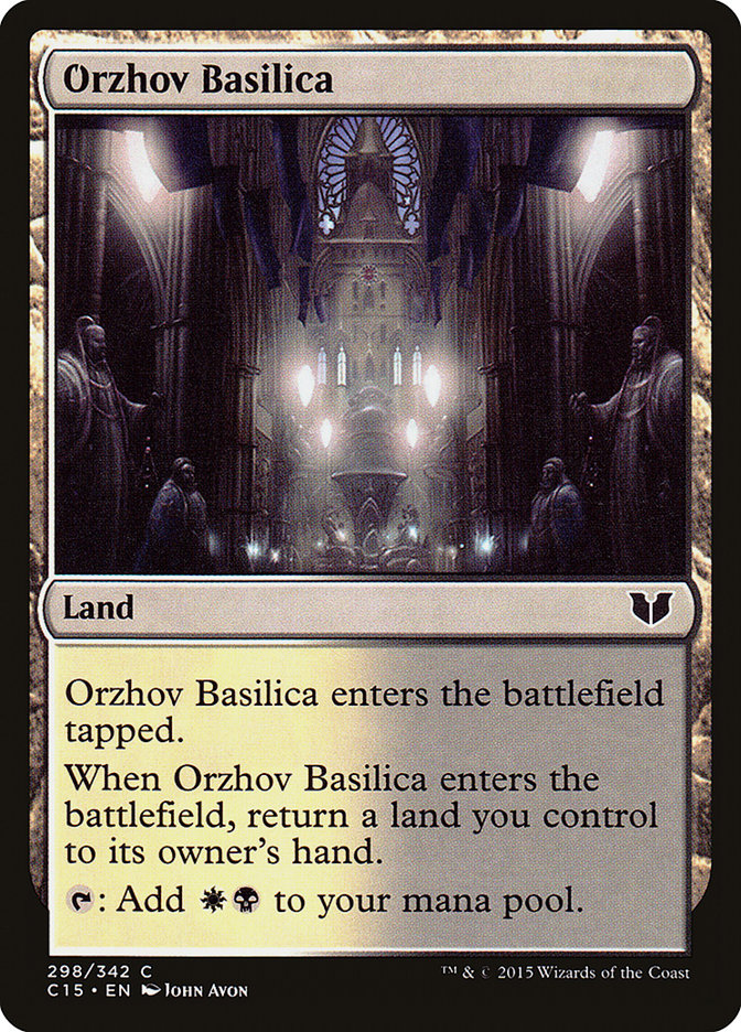 Orzhov Basilica [Commander 2015] - The Mythic Store | 24h Order Processing