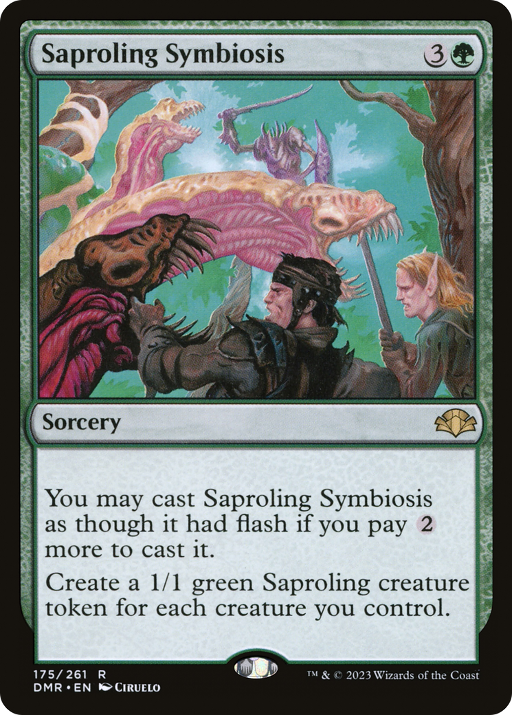 Saproling Symbiosis [Dominaria Remastered] - The Mythic Store | 24h Order Processing