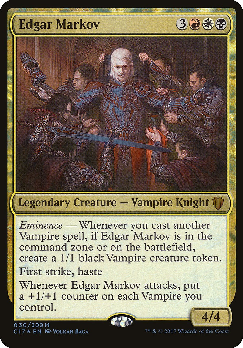 Edgar Markov (Oversized) [Commander 2017 Oversized] - The Mythic Store | 24h Order Processing