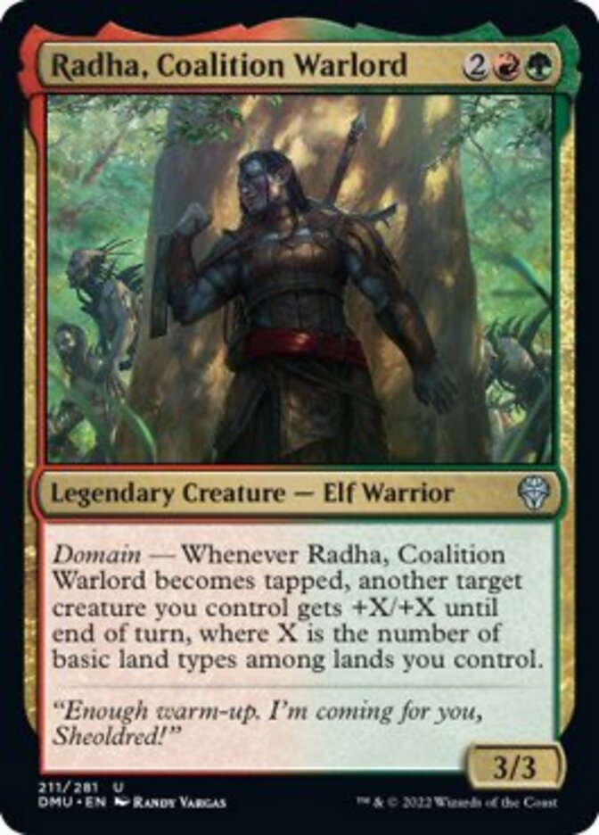 Radha, Coalition Warlord [Dominaria United] - The Mythic Store | 24h Order Processing