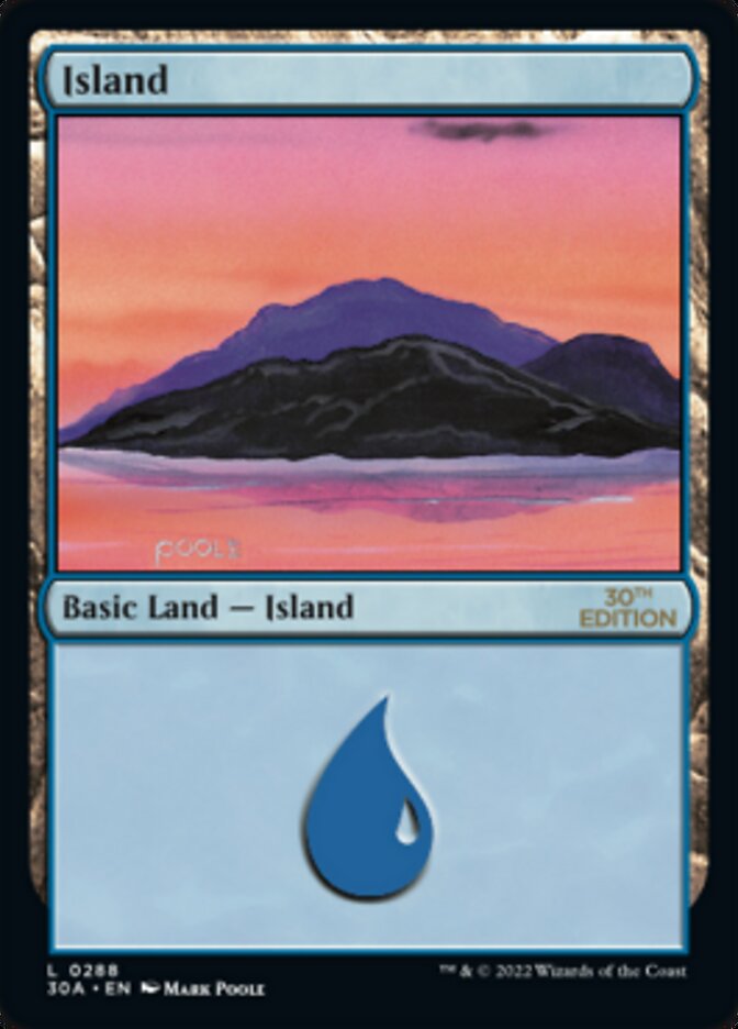 Island (288) [30th Anniversary Edition] - The Mythic Store | 24h Order Processing