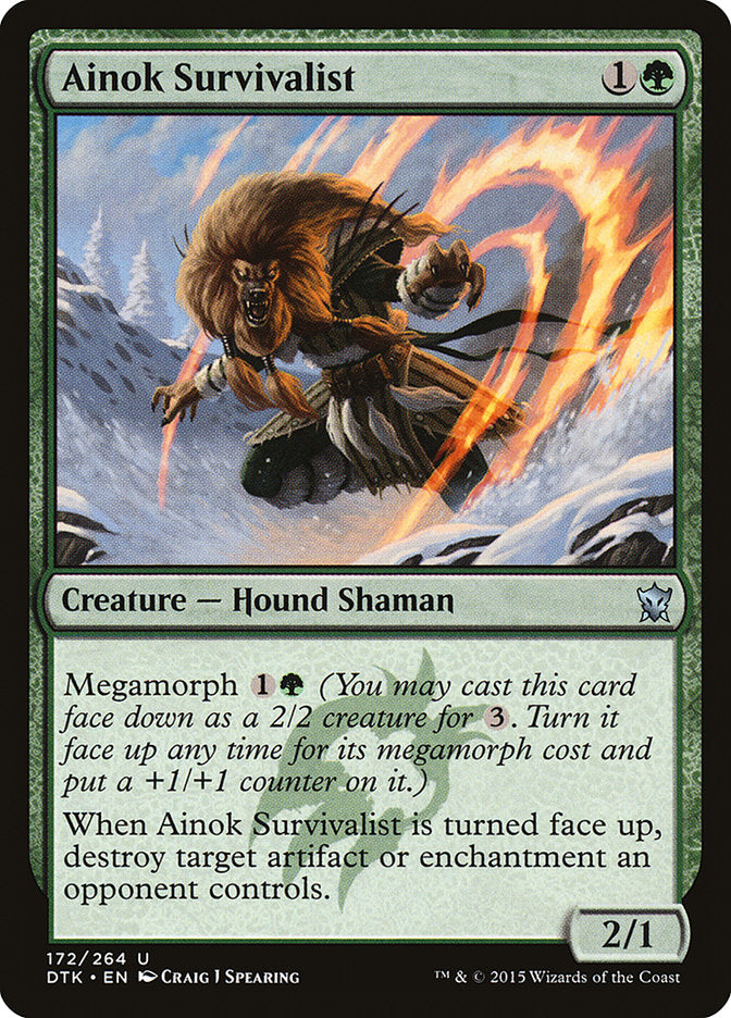 Ainok Survivalist [Dragons of Tarkir] - The Mythic Store | 24h Order Processing