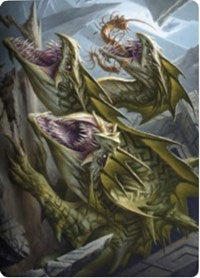 Grakmaw, Skyclave Ravager Art Card [Zendikar Rising Art Series] - The Mythic Store | 24h Order Processing
