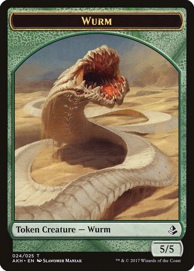 Wurm Token [Amonkhet Tokens] - The Mythic Store | 24h Order Processing