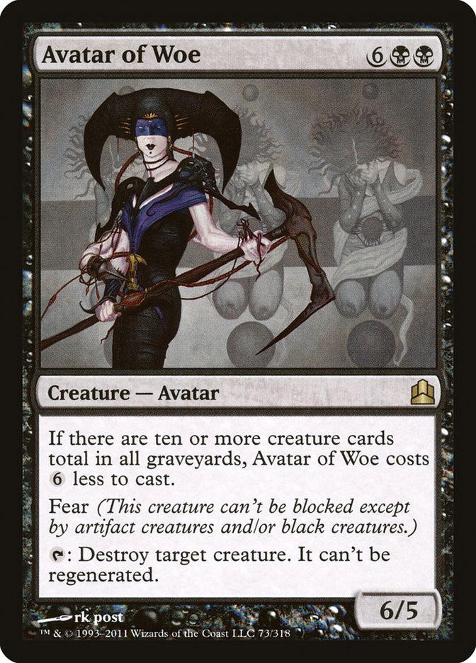 Avatar of Woe [Commander 2011] - The Mythic Store | 24h Order Processing